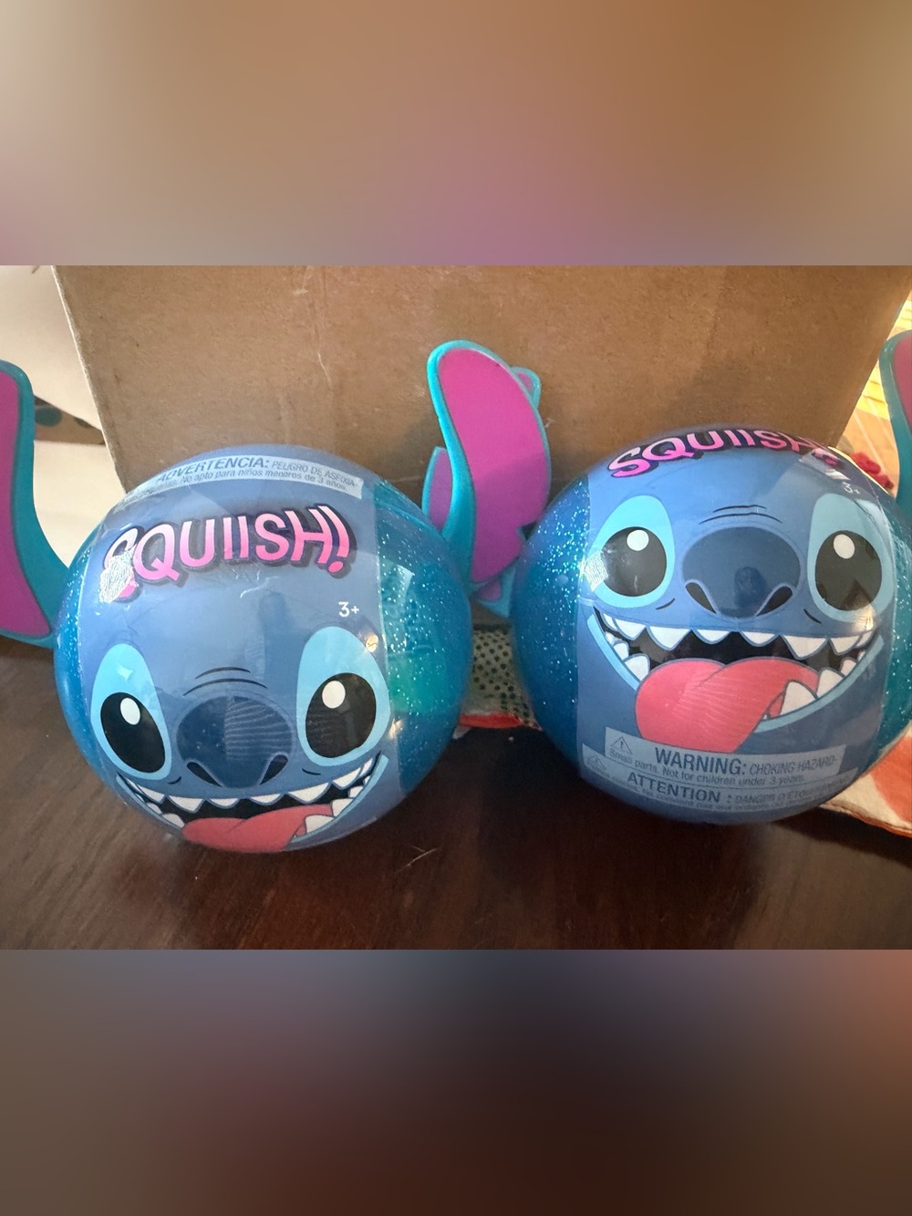 Disney Stitch squishy set of 2